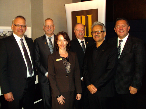 Brad Currie, Mayor Jack Froese, Mandy Hansen, Mayor Ted Schaffer, Ramin Seifi & Gerald Minchuk Brad Currie, Mayor Jack Froese, Mandy Hansen, Mayor Ted Schaffer, Ramin Seifi & Gerald Minchuk