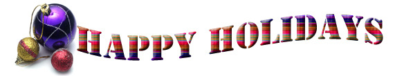 happy holidays