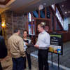 Networking drinks at the end of the day.